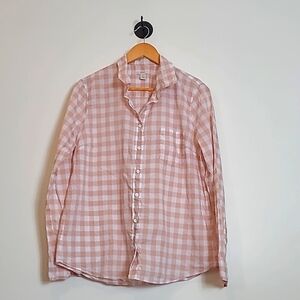 J.Crew Pink Gingham